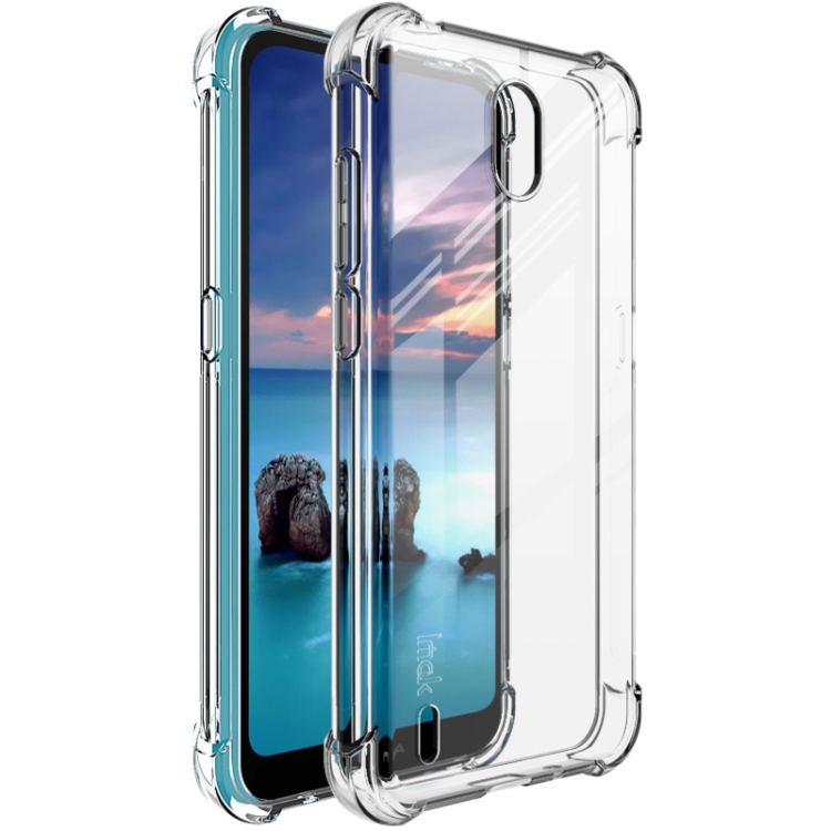 

For Nokia 1.3 IMAK Full Coverage Shockproof TPU Protective Case(Transparent)