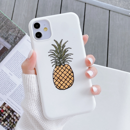 

For iPhone 11 Pineapple Series Shockproof TPU Soft Protective Case(Big Pineapple)