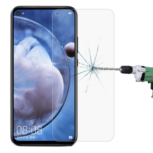 

For Huawei nova 5z Half-screen Transparent Tempered Glass Film