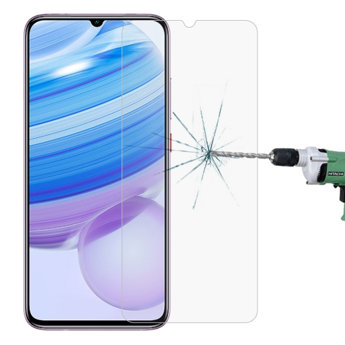 

For Xiaomi Redmi 10X Half-screen Transparent Tempered Glass Film