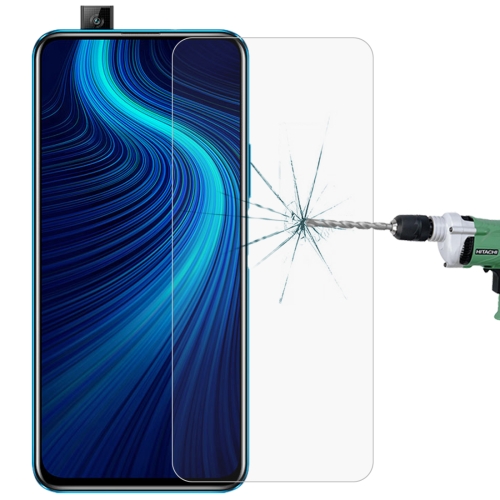 

For Huawei Honor X10 Half-screen Transparent Tempered Glass Film