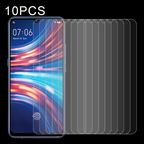 

For Vivo S1 10 PCS Half-screen Transparent Tempered Glass Film