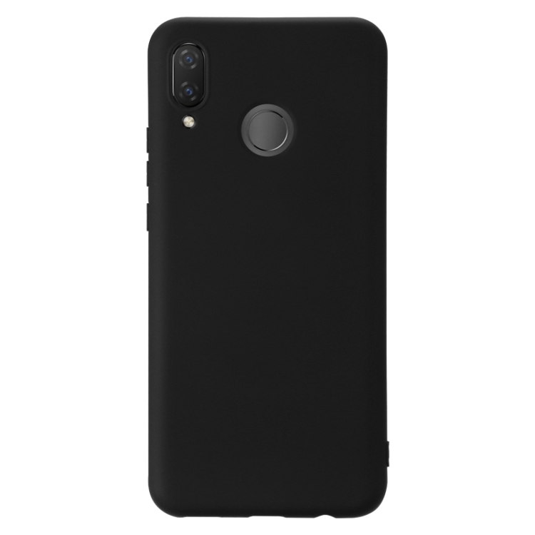 

For Huawei nova 3 Shockproof Frosted TPU Protective Case(Black)