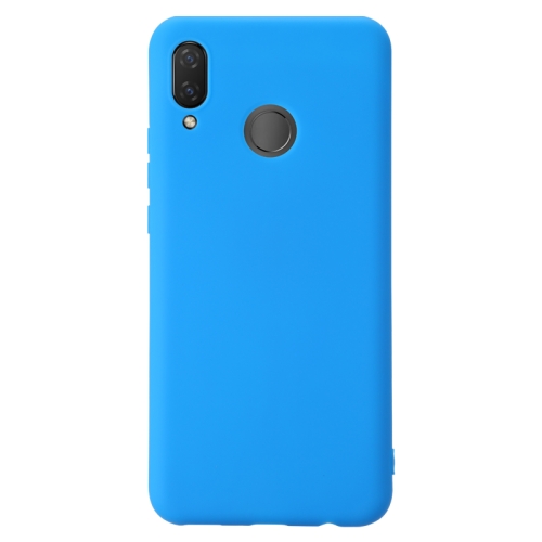 

For Huawei nova 3 Shockproof Frosted TPU Protective Case(Light Blue)