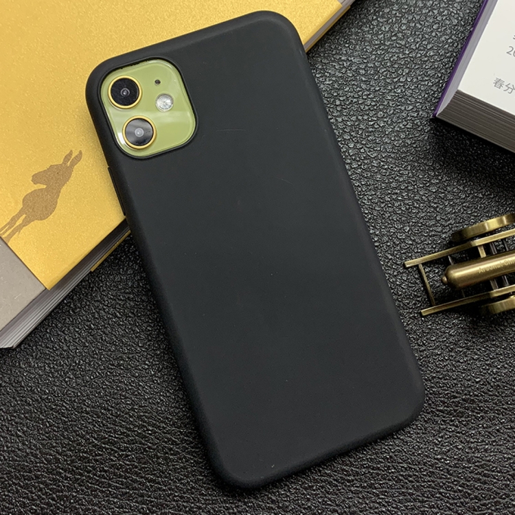 

For iPhone 11 Shockproof Frosted TPU Protective Case(Black)