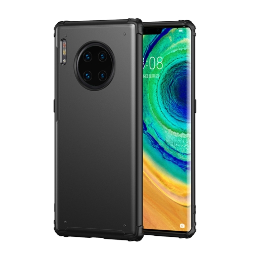 

For Huawei Mate 30 Pro Four-corner Skin Feel Shockproof TPU + PC Protective Case(Black)