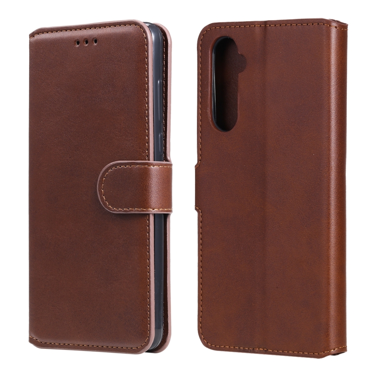 

For OPPO Realme 6 Pro Classic Calf Texture PU + TPU Horizontal Flip Leather Case, with Holder & Card Slots & Wallet(Brown)