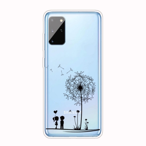 

For Samsung Galaxy A41 Coloured Drawing Pattern Highly Transparent TPU Protective Case(Dandelion)