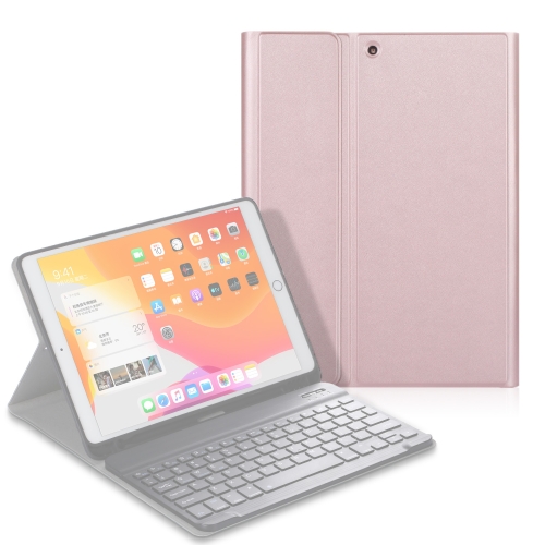 

For iPad Air (2019) Electric Pressed Horizontal Flip Leather Case with Pen Slot & Holder without Keyboard(Rose Gold)