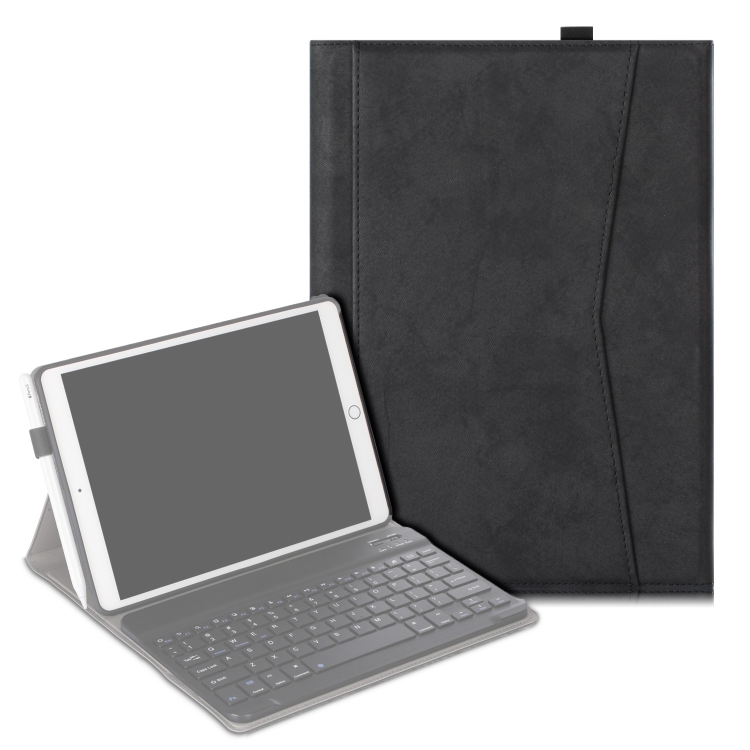 

For iPad 10.2 Marble Cloth Texture Horizontal Flip Leather Case with Pen Slot & Holder without Keyboard(Black)