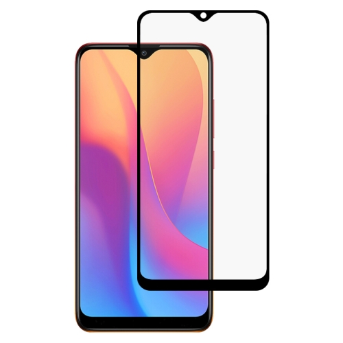 Sunsky For Xiaomi Redmi 9a Full Glue Full Screen Tempered Glass Film Black