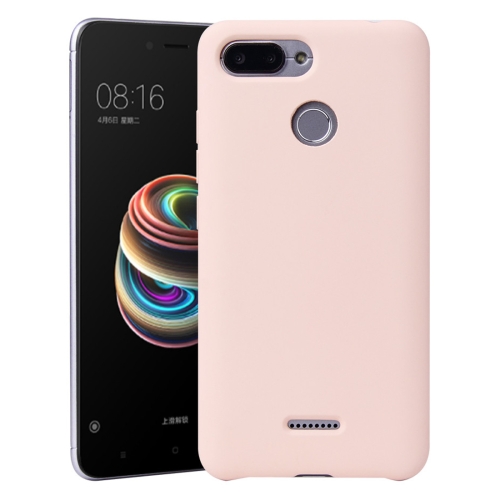

For Xiaomi Mi 8 Lite Shockproof Silicone + TPU Protective Case(Pink)