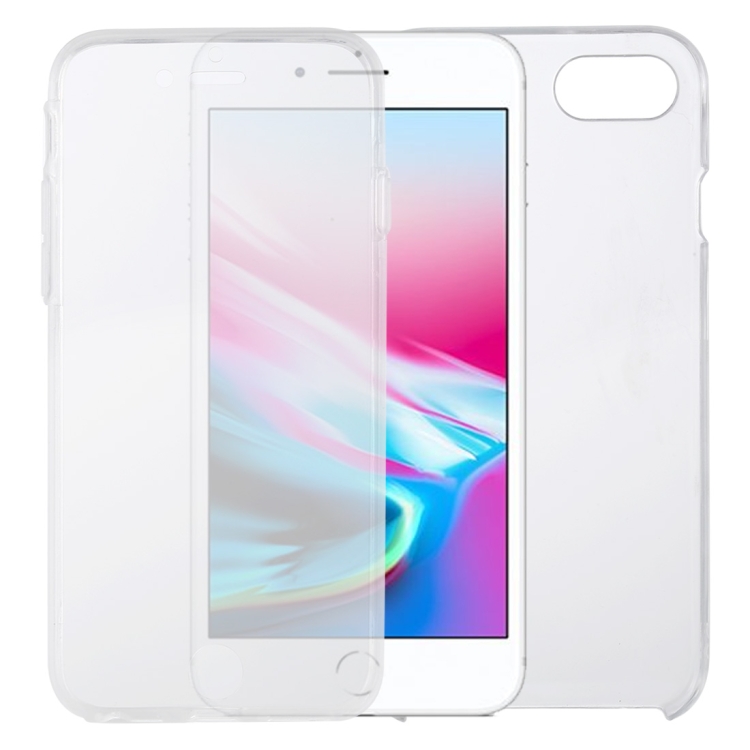 

For iPhone 8 & 7 PC+TPU Ultra-Thin Double-Sided All-Inclusive Transparent Case