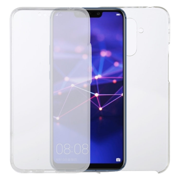 

For Huawei Mate 20 Lite PC+TPU Ultra-Thin Double-Sided All-Inclusive Transparent Case