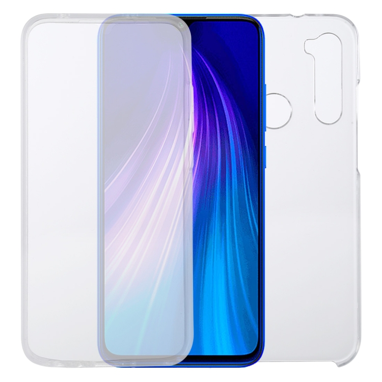 

For Xiaomi Redmi Note 8 PC+TPU Ultra-Thin Double-Sided All-Inclusive Transparent Case