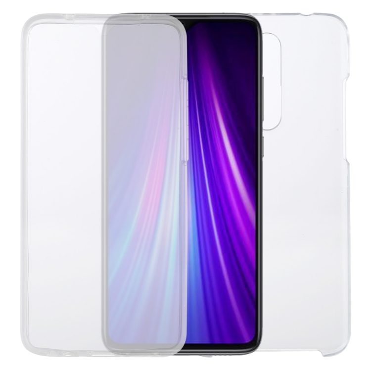 

For Xiaomi Redmi Note 8 Pro PC+TPU Ultra-Thin Double-Sided All-Inclusive Transparent Case