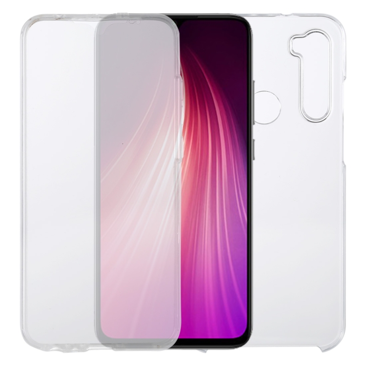 

For Xiaomi Redmi Note 8T PC+TPU Ultra-Thin Double-Sided All-Inclusive Transparent Case