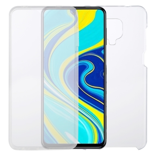 

For Xiaomi Redmi Note 9S PC+TPU Ultra-Thin Double-Sided All-Inclusive Transparent Case