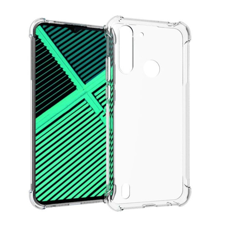 

For Motorola Moto G8 Power Lite Shockproof Non-slip Waterproof Thickening TPU Protective Case