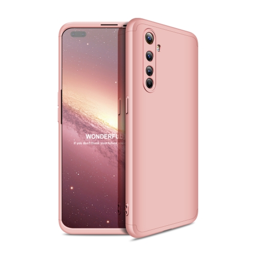 

For OPPO Realme X50 Pro GKK Three Stage Splicing Full Coverage PC Protective Case(Rose Gold)