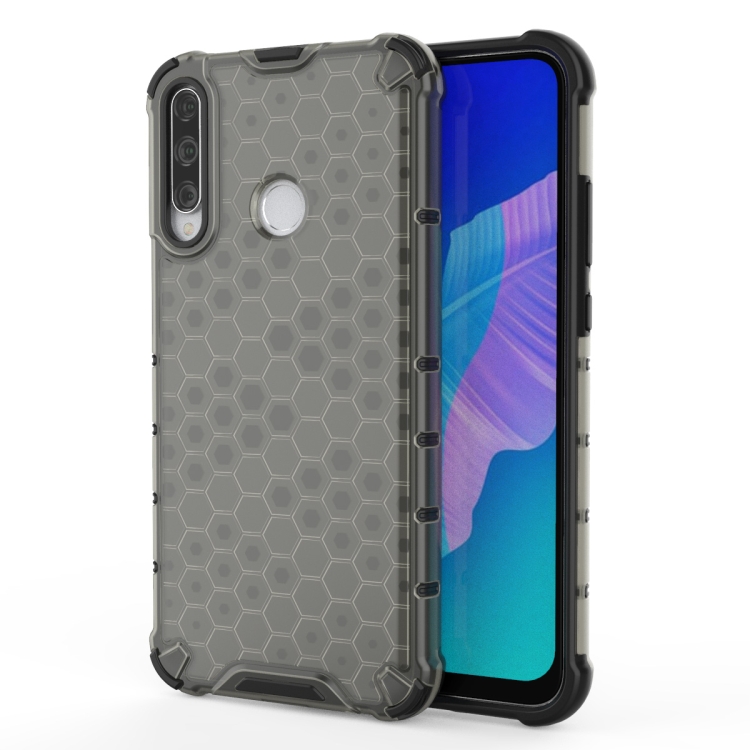 

For Huawei Y7p Shockproof Honeycomb PC + TPU Protective Case(Black)