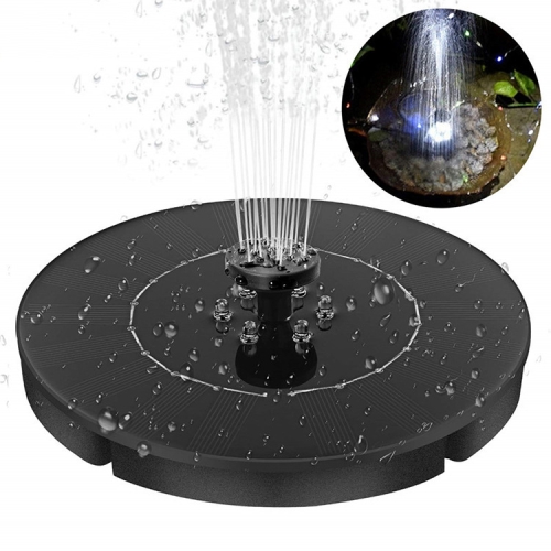 

Solar Fountain Pump with LED Light