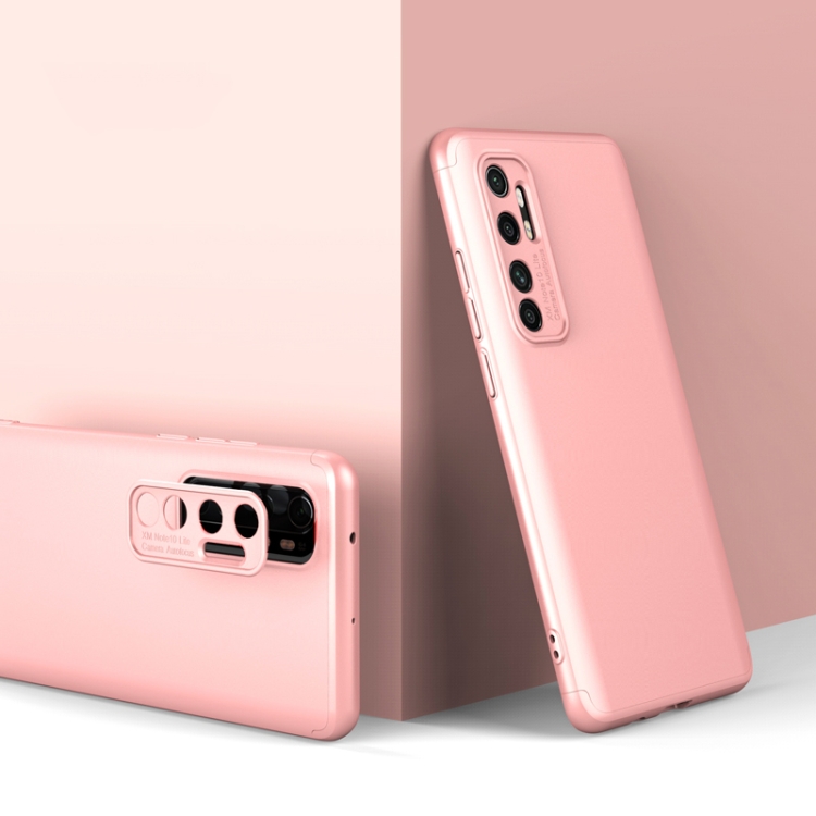 For Xiaomi Mi Note 10 Lite GKK Three Stage Splicing Full Coverage PC Protective Case(Rose Gold)
For Xiaomi Mi Note 10 Lite GKK Three Stage Splicing Full Coverage PC Protective Case(Rose Gold)