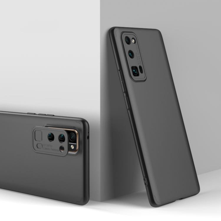 

For Huawei Honor 30 Pro GKK Three Stage Splicing Full Coverage PC Protective Case(Black)