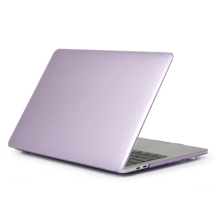 

For MacBook Pro 13.3 inch A2251 / A2289 (2020) Laptop Crystal Style Protective Case(Purple)