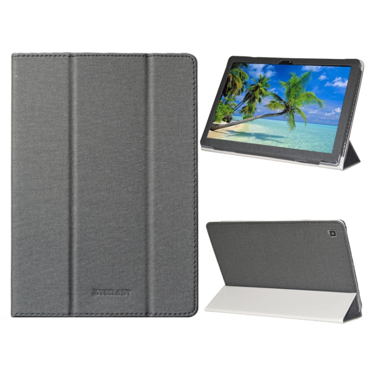 

For Teclast P20HD / M40 Ordinary Horizontal Flip PU Leather Protective Case with Bracket(Black)