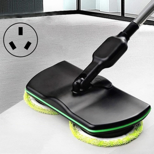 

Waxing Electric Rechargeable Wireless Electric Mopping Machine Rotary Drag Handle Push Type Cleaning Machine, Plug Type:AU Plug