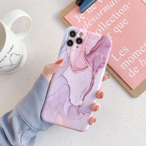 

For iPhone 11 Pro Symphony Marble Pattern Shockproof TPU Case(Phantom Pink)