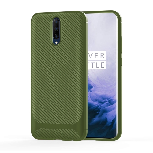 

For Vivo X27 Pro Carbon Fiber Texture Shockproof TPU Protective Case(Green)