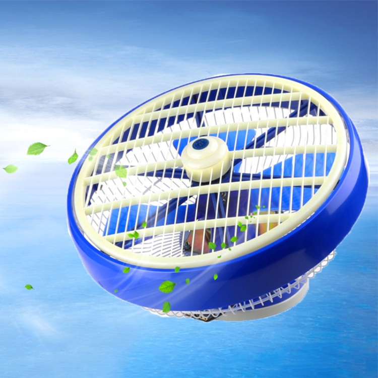 

12 inch Bus / Car Suspended Ceiling Shaking Head Electric Cooling Fan, Voltage:DC24V