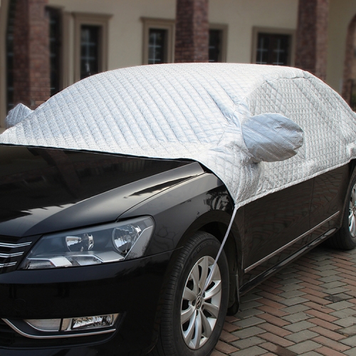 

Car Half-cover Car Clothing Sunscreen Heat Insulation Sun Nisor, Plus Cotton ize: 4.7x1.8x1.7m