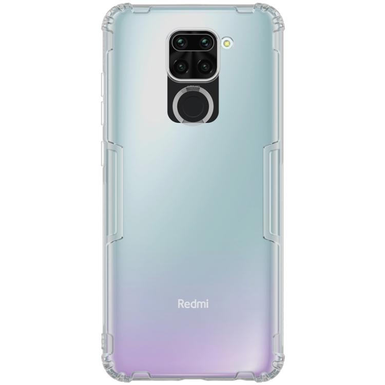 

For Xiaomi Redmi Note 9 / 10X 4G NILLKIN Nature TPU Transparent Soft Protective Case(Grey)