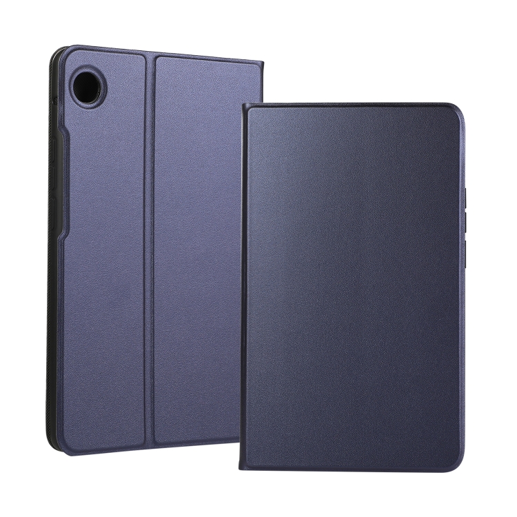 

For Huawei MatePad T8 / C3 8 inch Voltage Elastic Texture Horizontal Flip Leather Case with Holder(Blue)