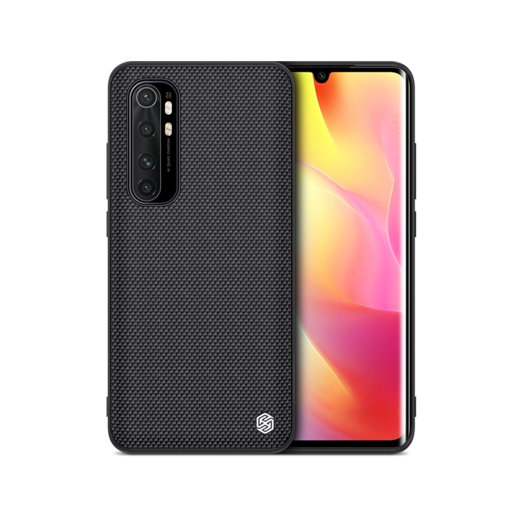 

For Xiaomi Note 10 Lite NILLKIN Shockproof TPU+PC Textured Protective Case(Black)