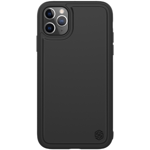 

For iPhone 11 Pro NILLKIN Magic Pro Series Magnetic Car Shockproof PU + PC + TPU Case(Black)