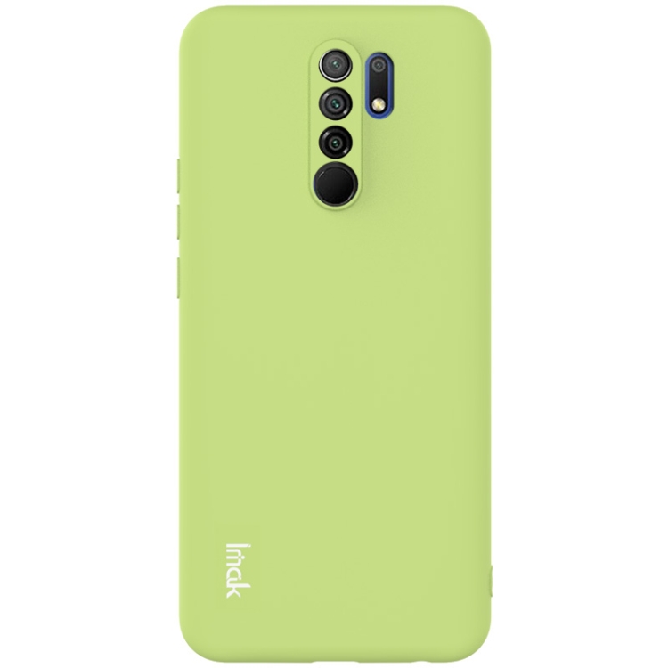 

For Xiaomi Redmi 9 IMAK UC-2 Series Shockproof Full Coverage Soft TPU Case(Green)