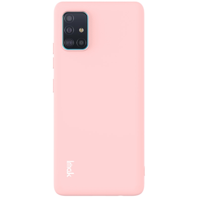 

For Samsung Galaxy A71 5G IMAK UC-2 Series Shockproof Full Coverage Soft TPU Case(Pink)