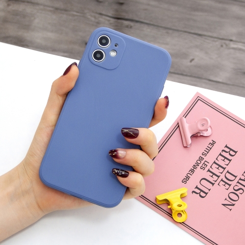 

For iPhone 11 Pro Magic Cube Frosted Silicone Shockproof Full Coverage Protective Case(Blue)