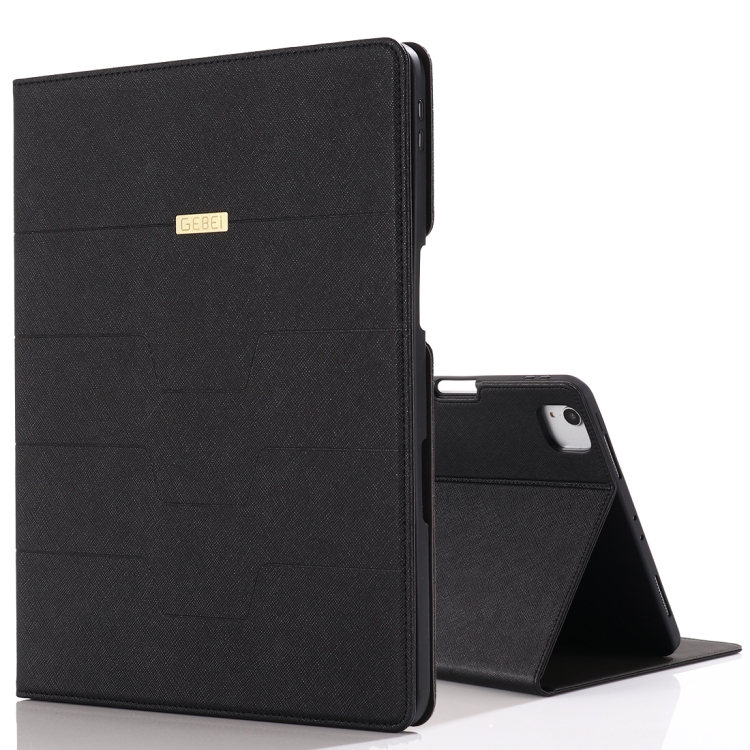 

For iPad Pro 11 inch (2020) GEBEI PU+TPU Horizontal Flip Leather Case with Holder & Card Slots(Black)