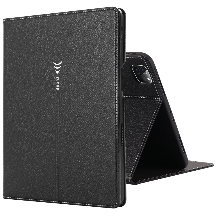 

For iPad Pro 11 inch (2020) GEBEI PU+TPU Horizontal Flip Protective Case with Holder & Card Slots(Black)