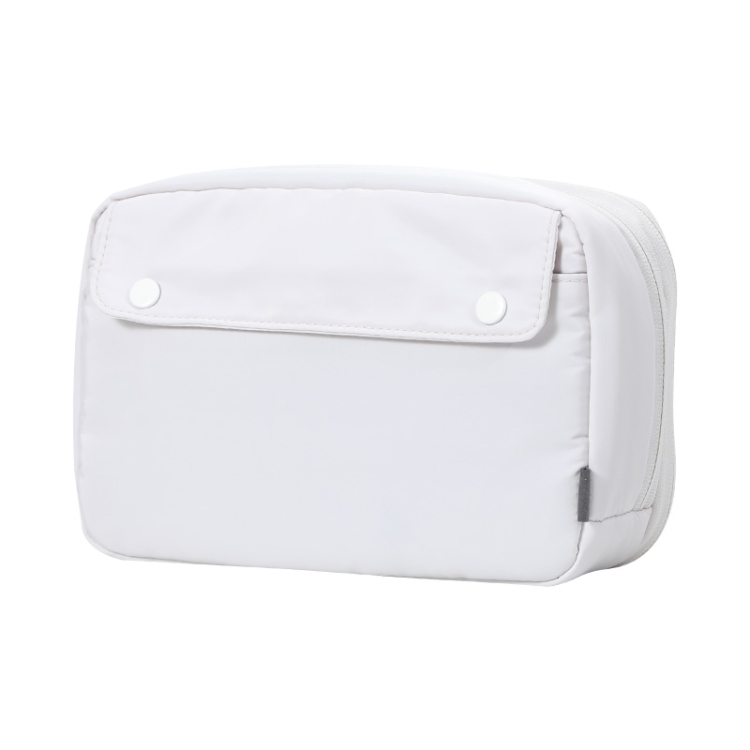 

Beseus Track Series Extra Digital Device Storage Bag, Size:22.5x14x5.5cm(Creamy White)