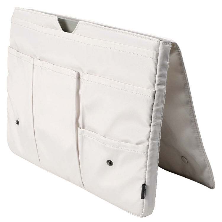 

Baseus Basics Series 13 inch Waterproof Laptop Sleeve, Size:31.5x23x2cm(Creamy White)