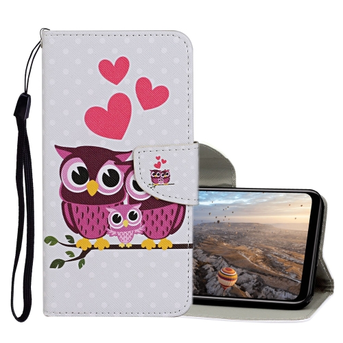 

For Huawei Y5 (2018) Colored Drawing Pattern Horizontal Flip Leather Case with Holder & Card Slots & Wallet(Cat Family)