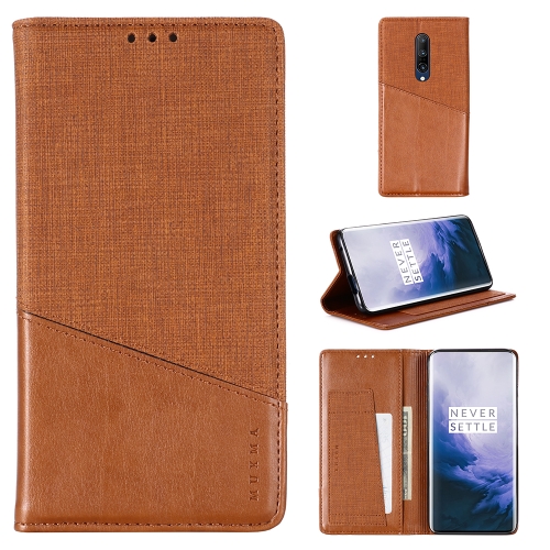 

For OnePlus 7 Pro MUXMA MX109 Horizontal Flip Leather Case with Holder & Card Slot & Wallet(Brown)