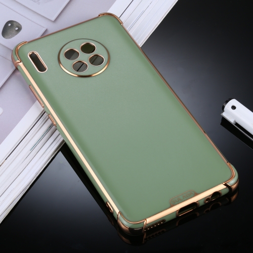 

For Huawei Mate 30 Pro SULADA Colorful Shield Series TPU + Plating Edge Protective Case(Green)
