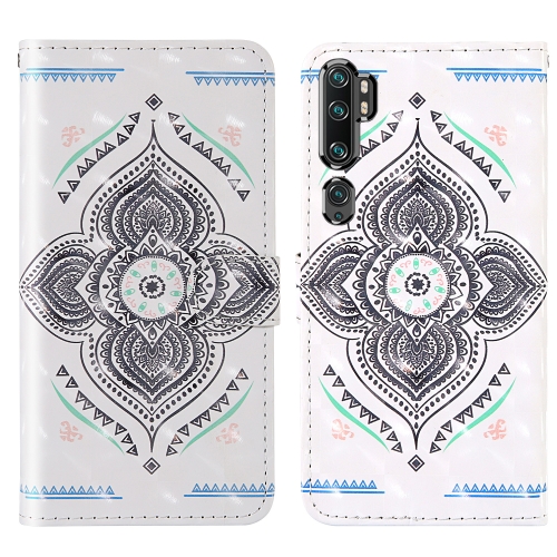 

For Xiaomi Mi Note 10 / Note 10 Pro 3D Painting Colored Drawing Pattern Horizontal Flip TPU + PU Leather Case with Holder & Card Slots & Wallet & Lanyard(Spinning Top)